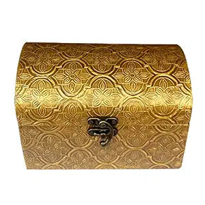 EcoNucleax Elegant Wooden Storage Box – Handcrafted Design for Jewelry, Keepsakes - Versatile and Stylish Organizer for Home or Office – for Any Occasion, Durable and Timeless Dkz6282