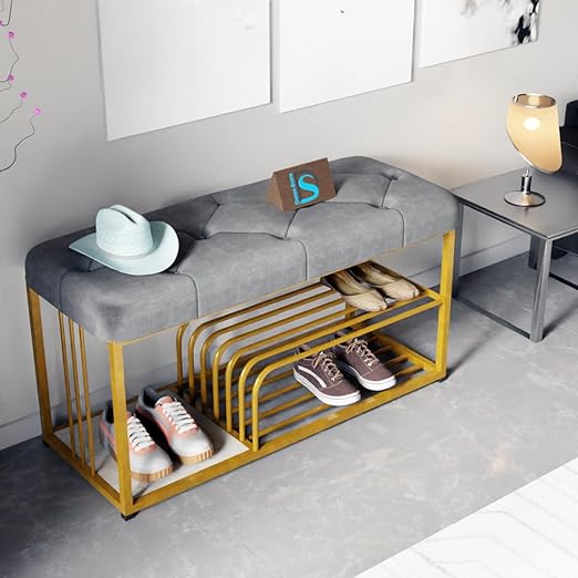 EcoNucleaX Upholstered Entryway Bench