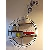 EcoNucleaX 4-Tier Round Wall Shelf