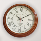EcoNucleaX Wooden Wall Clock 16"