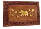 EcoNucleax Wooden Jewellery Box - 6 inch x 5 inch x 4 inch – Handcrafted Design for Jewelry, Keepsakes - Versatile and Stylish Organizer for Home or Office – for Any Occasion, Durable and Timeless.