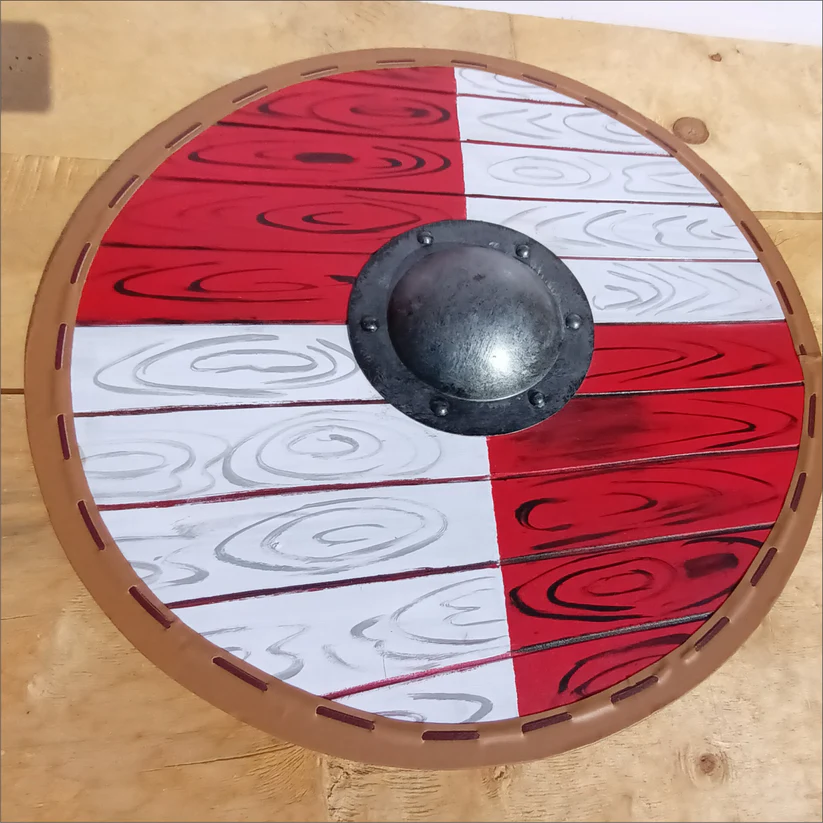 Viking Premium Metal Heroic Star Shield | 1:1 Scale Decorative Prop Replica