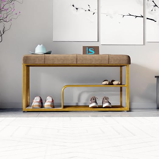 EcoNucleaX Upholstered Entryway Bench