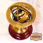 Brass Armillary Sphere Astrology Globe