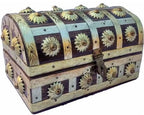 EcoNucleax Elegant Wooden Jewellery Storage Box – Treasure Chest - Bridal Jewellery Box – for Any Occasion.