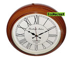 EcoNucleaX Wooden Wall Clock 16"