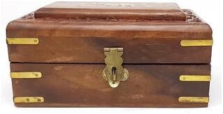 EcoNucleax Elegant Wooden Jewellery Box