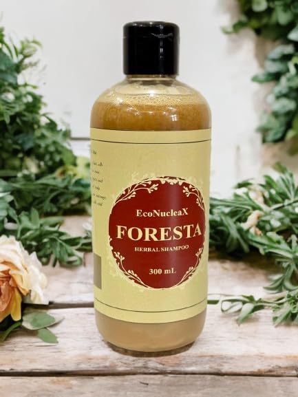 EcoNucleaX Foresta Herbal Shampoo with Amla, Sesame Oil, Bhringraj, Clove, Rosemary Oil, 300ml