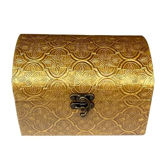 EcoNucleax Elegant Wooden Storage Box – Handcrafted Design for Jewelry, Keepsakes - Versatile and Stylish Organizer for Home or Office – for Any Occasion, Durable and Timeless Dkz6282.