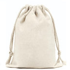Pack of Hundred - Cutom Potli Drawstring Pouches- Multiple Sizes - Print your logo and build your brand by packing in the customized bags.