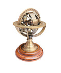 Armillary Sphere Paperweight | Elegant Decorative Desk Accessory | Ideal for Home or Office Use | Vintage-Inspired Design for Collectors, Scholars, and History Enthusiasts | Great Gift Idea