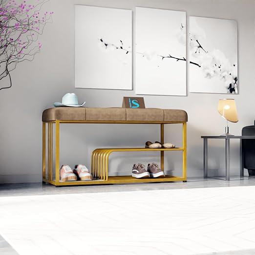 EcoNucleaX Upholstered Entryway Bench