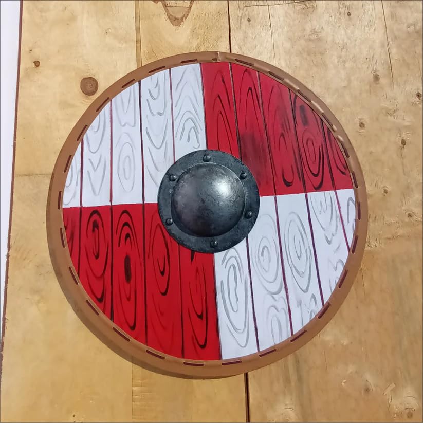 Viking Premium Metal Heroic Star Shield | 1:1 Scale Decorative Prop Replica