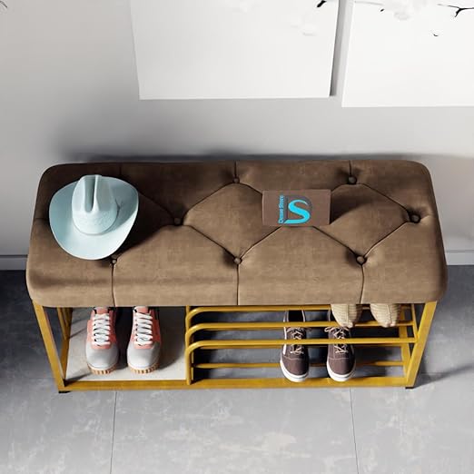 EcoNucleaX Upholstered Entryway Bench