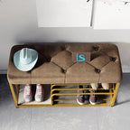 EcoNucleaX Upholstered Entryway Bench