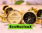 Personalized Brass Compass Wedding Favors  Christian Gifts with Proverbs 36 Card