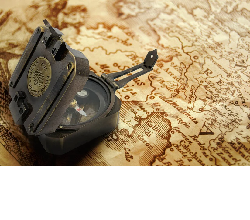 Brass Brunton Pocket Compass | Classic Navigation Tool, Durable Design for Adventurers and Collectors