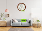 EcoNucleaX Cambridge Wooden Wall Clock 16"