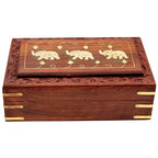 EcoNucleax Elegant Wooden Jewellery Box