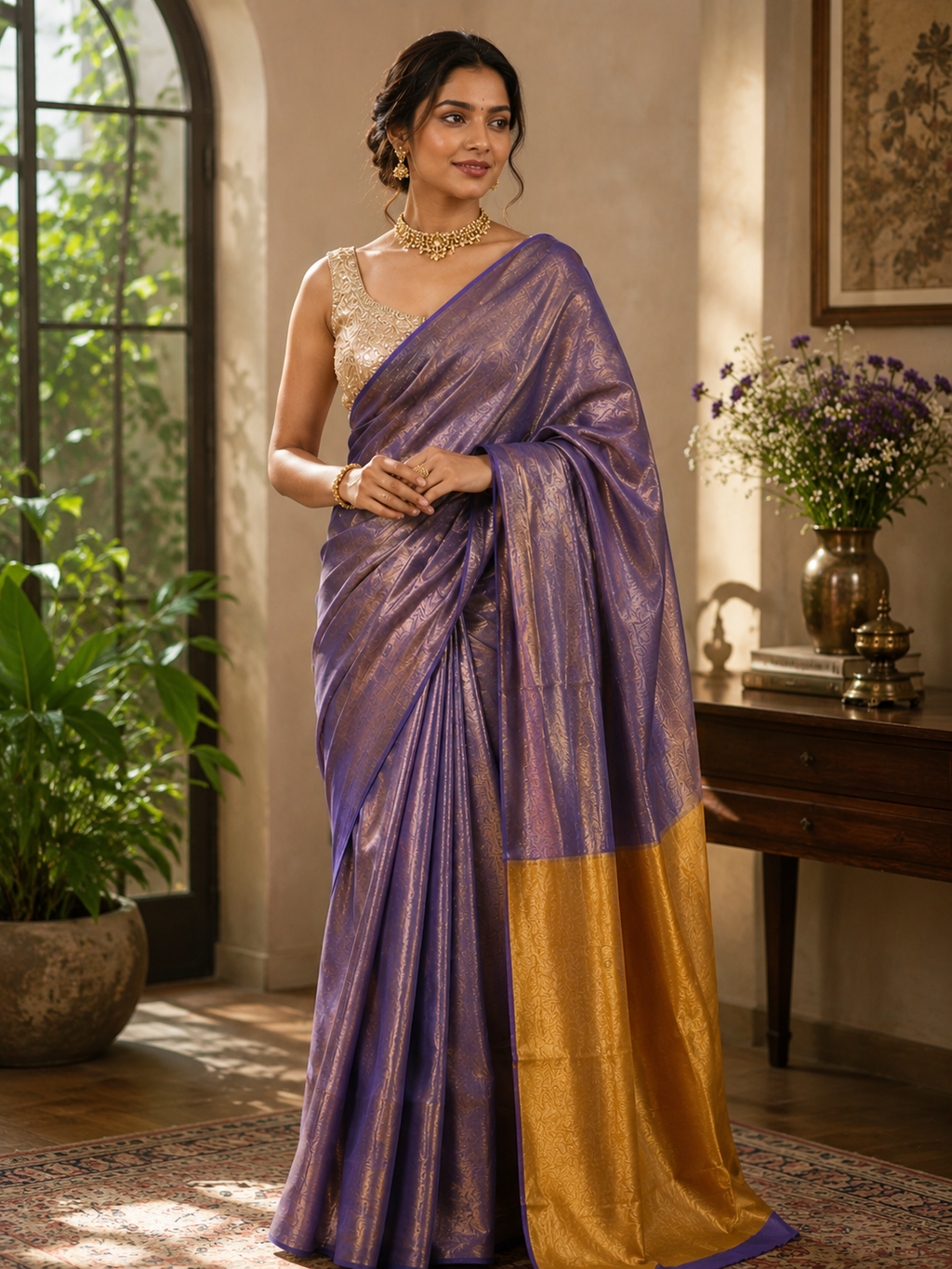 Neelambari - A Symphony of Twilight and Gold