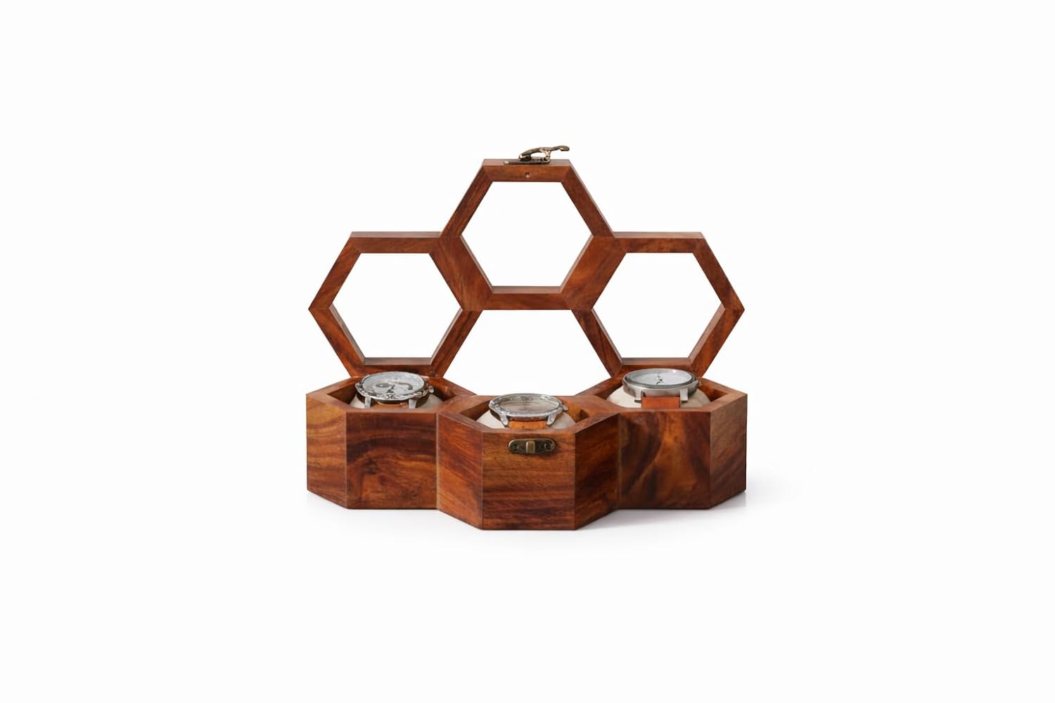 Vintage Wooden Watch Box