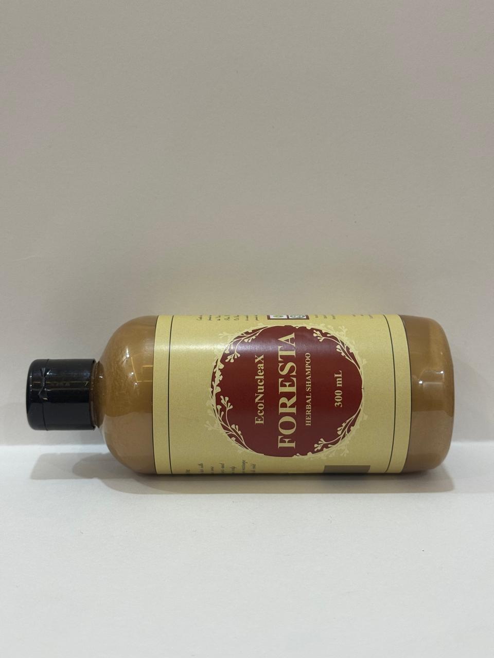 EcoNucleaX Foresta Herbal Shampoo with Amla, Sesame Oil, Bhringraj, Clove, Rosemary Oil, 300ml