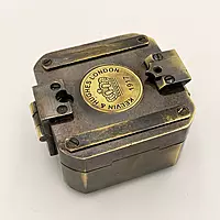 Brass Brunton Pocket Compass | Classic Navigation Tool, Durable Design for Adventurers and Collectors | Elegant Gift for Outdoor Enthusiasts and History Buffs | Ideal for Camping and Hiking
